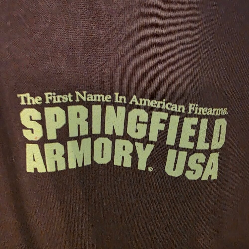 Springfield Armory full zipper men's hoodie, size XXL. - Picture 4 of 8